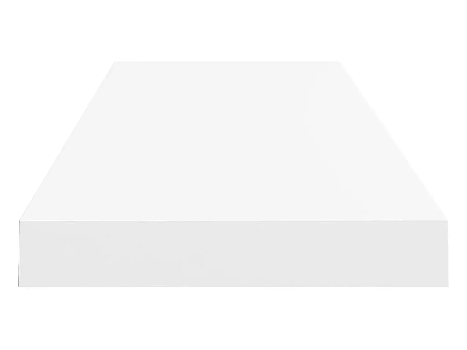 Prateleira| Prateleiras parede suspensas 2 pcs 80x23,5x3,8cm MDF PT758683 Branco