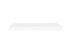 Prateleira| Prateleiras parede suspensas 2 pcs 80x23,5x3,8cm MDF PT758683 Branco