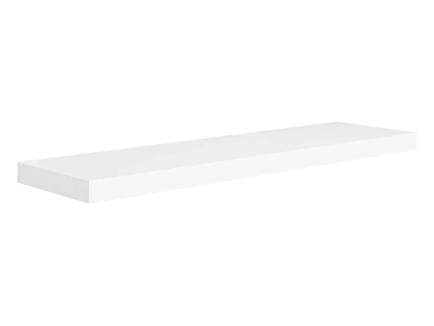 Prateleira* Prateleiras parede suspensas 4 pcs 90x23,5x3,8cm MDF PT603814 Branco