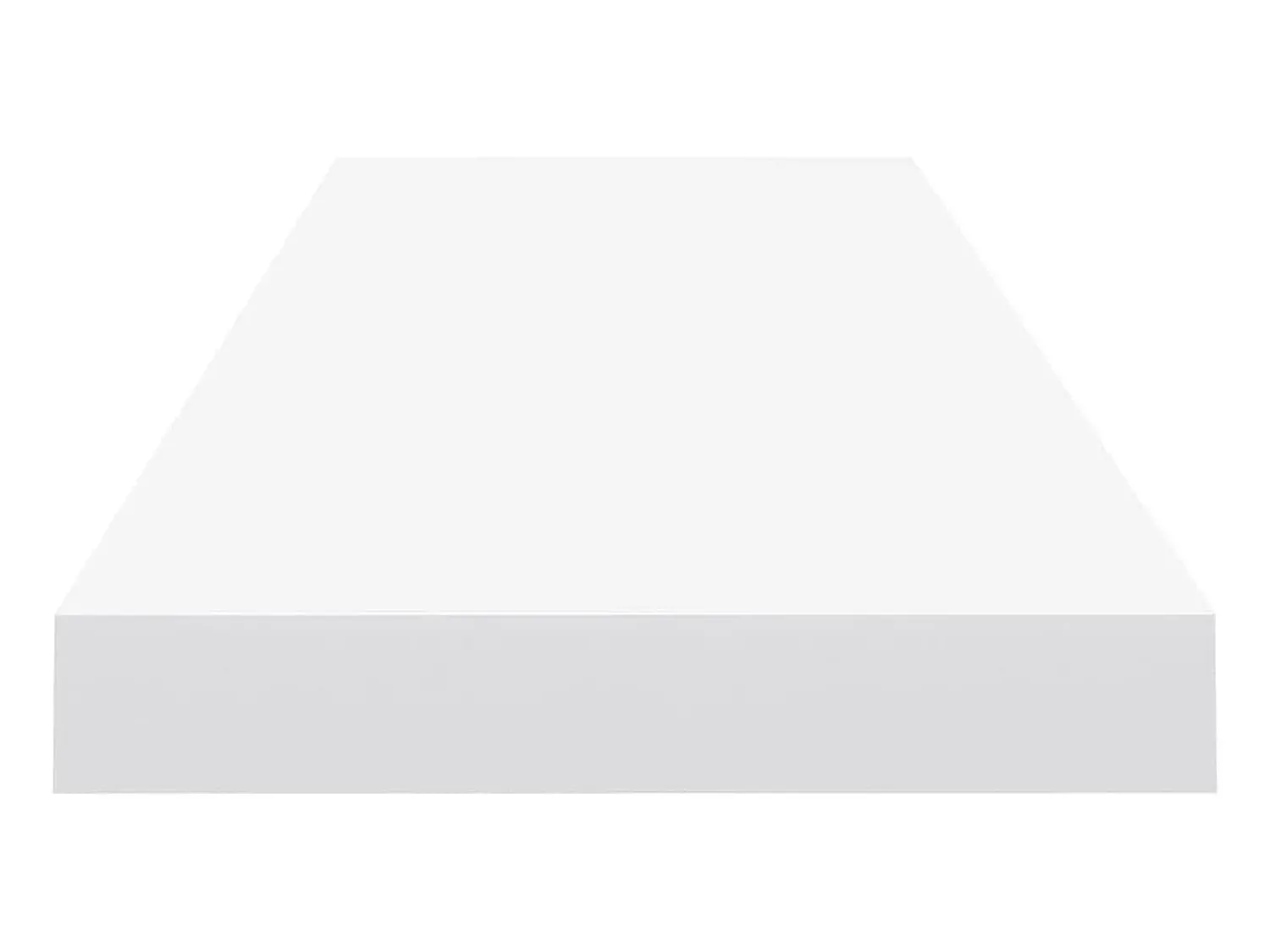 Prateleira* Prateleiras parede suspensas 4 pcs 90x23,5x3,8cm MDF PT603814 Branco