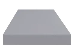 Prateleira| Prateleiras parede suspensas 4 pcs 80x23,5x3,8cm MDF PT640420 Cinzento