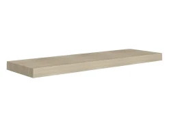 Clearance Prateleiras parede suspensas 4 pcs 80x23,5x3,8cm MDF carvalho PT144342 Castanho