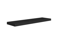 Prateleira* Prateleiras parede suspensas 2 pcs 90x23,5x3,8cm MDF PT830121 Preto