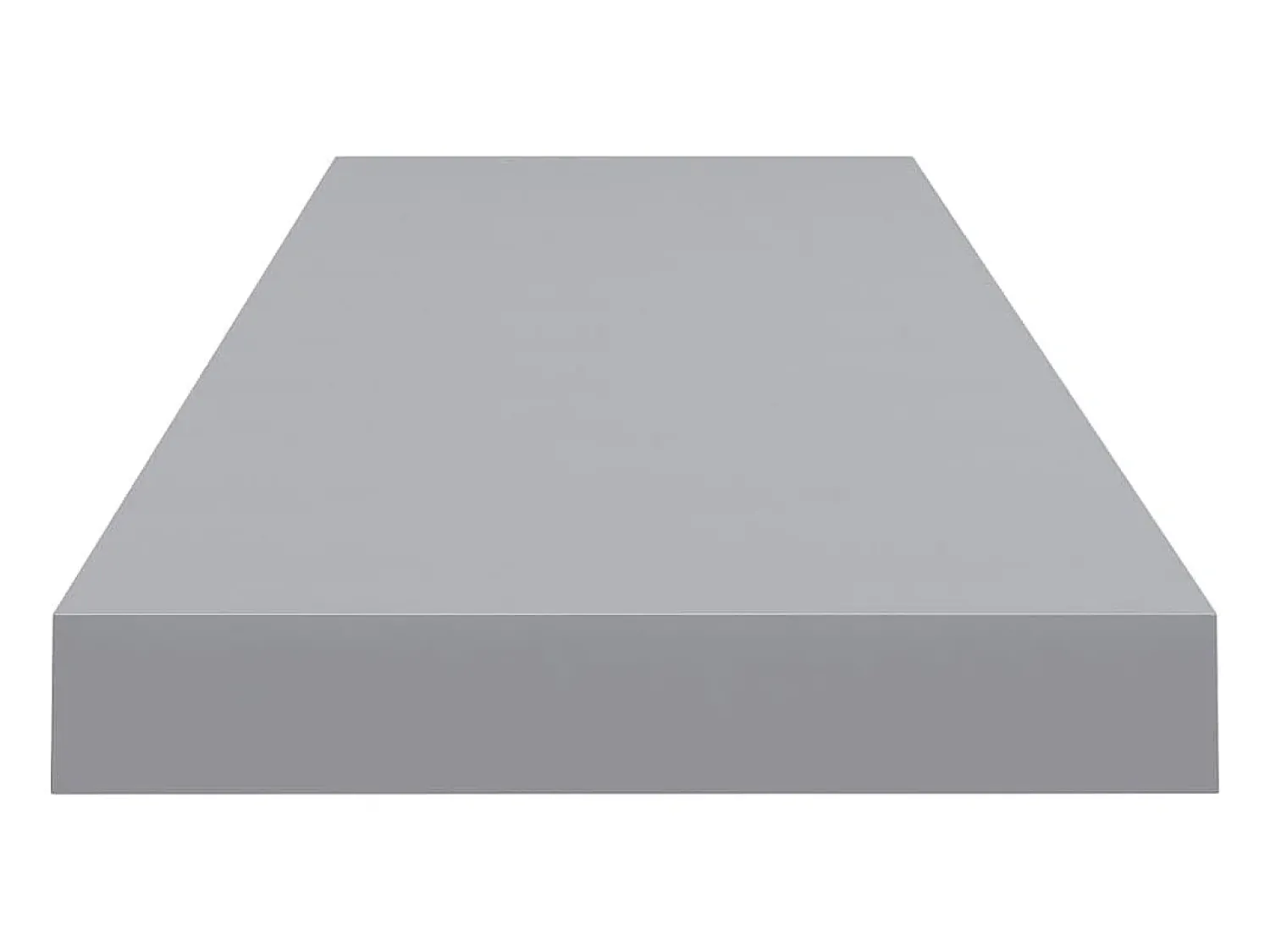 Best Prateleiras parede suspensas 2 pcs 90x23,5x3,8cm MDF PT280056 Cinzento