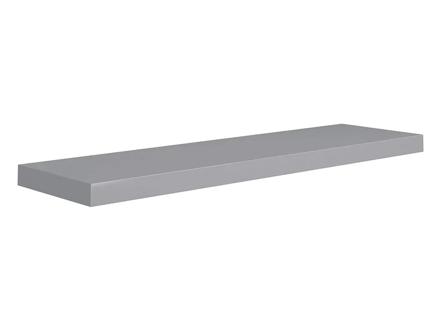 Best Prateleiras parede suspensas 2 pcs 90x23,5x3,8cm MDF PT280056 Cinzento