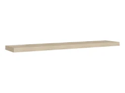 Sale Prateleiras parede suspensas 4 pcs 120x23,5x3,8cm MDF carvalho PT433143 Castanho