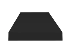 Prateleira| Prateleiras parede suspensas 2 pcs 80x23,5x3,8cm MDF PT166519 Preto