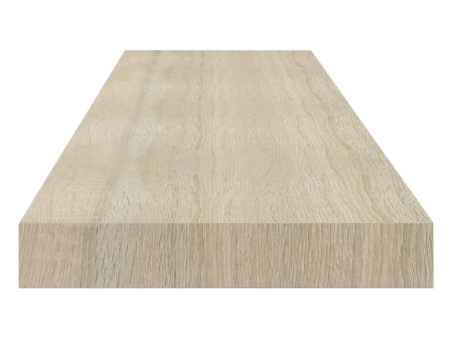 Prateleiras parede suspensas 2 pcs 90x23,5x3,8cm MDF carvalho PT148255^ Prateleira