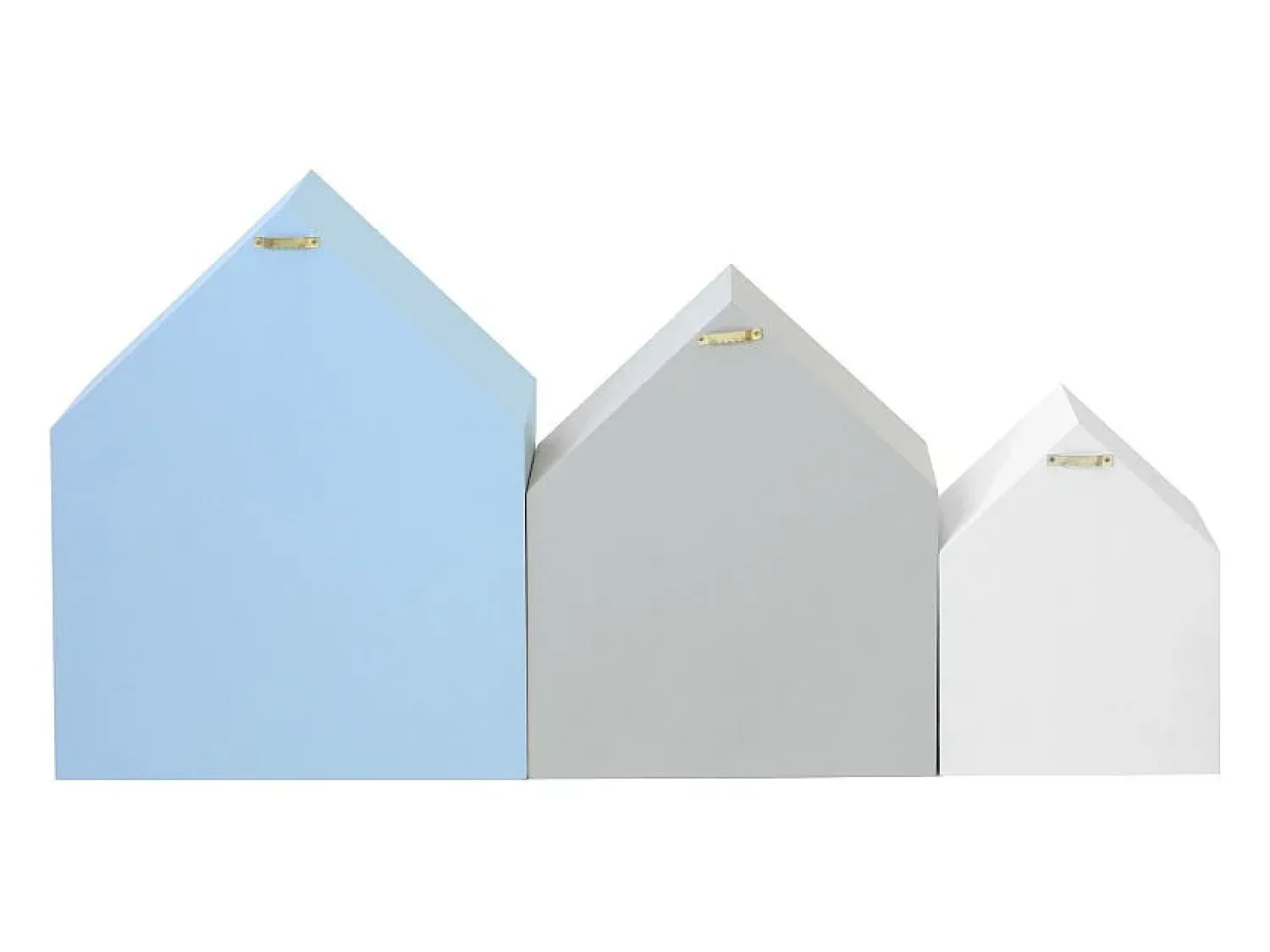 Prateleira* Prateleiras set de 3 MDF multicolor 37,5x29x12cm Multicor