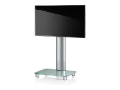 Discount VCM Pés de suporte de TV Bilano Vidro fosco A. 100 x L. 60 x P. 44 cm Verde