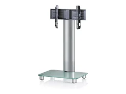 Discount VCM Pés de suporte de TV Bilano Vidro fosco A. 100 x L. 60 x P. 44 cm Verde