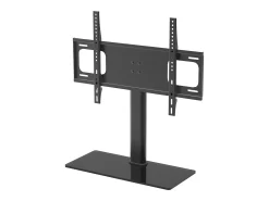 Móvel De Tv|VCM Pés de suporte de TV B-TTS-600 A. 67 x L. 66 x P. 25 cm Preto