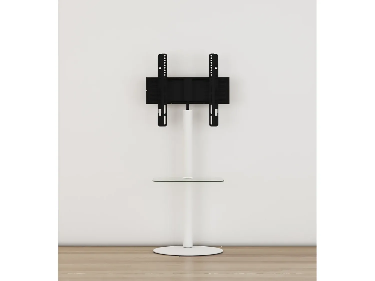 New VCM Pés de suporte de TV Cirla Branco A. 100 x L. 55 x P. 45 cm Multicor