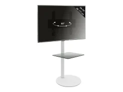 New VCM Pés de suporte de TV Cirla Branco A. 100 x L. 55 x P. 45 cm Multicor