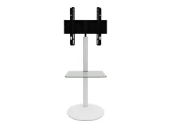 New VCM Pés de suporte de TV Cirla Branco A. 100 x L. 55 x P. 45 cm Multicor