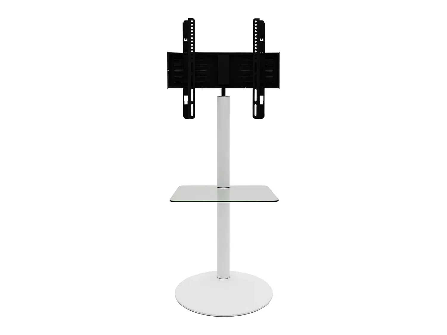 New VCM Pés de suporte de TV Cirla Branco A. 100 x L. 55 x P. 45 cm Multicor