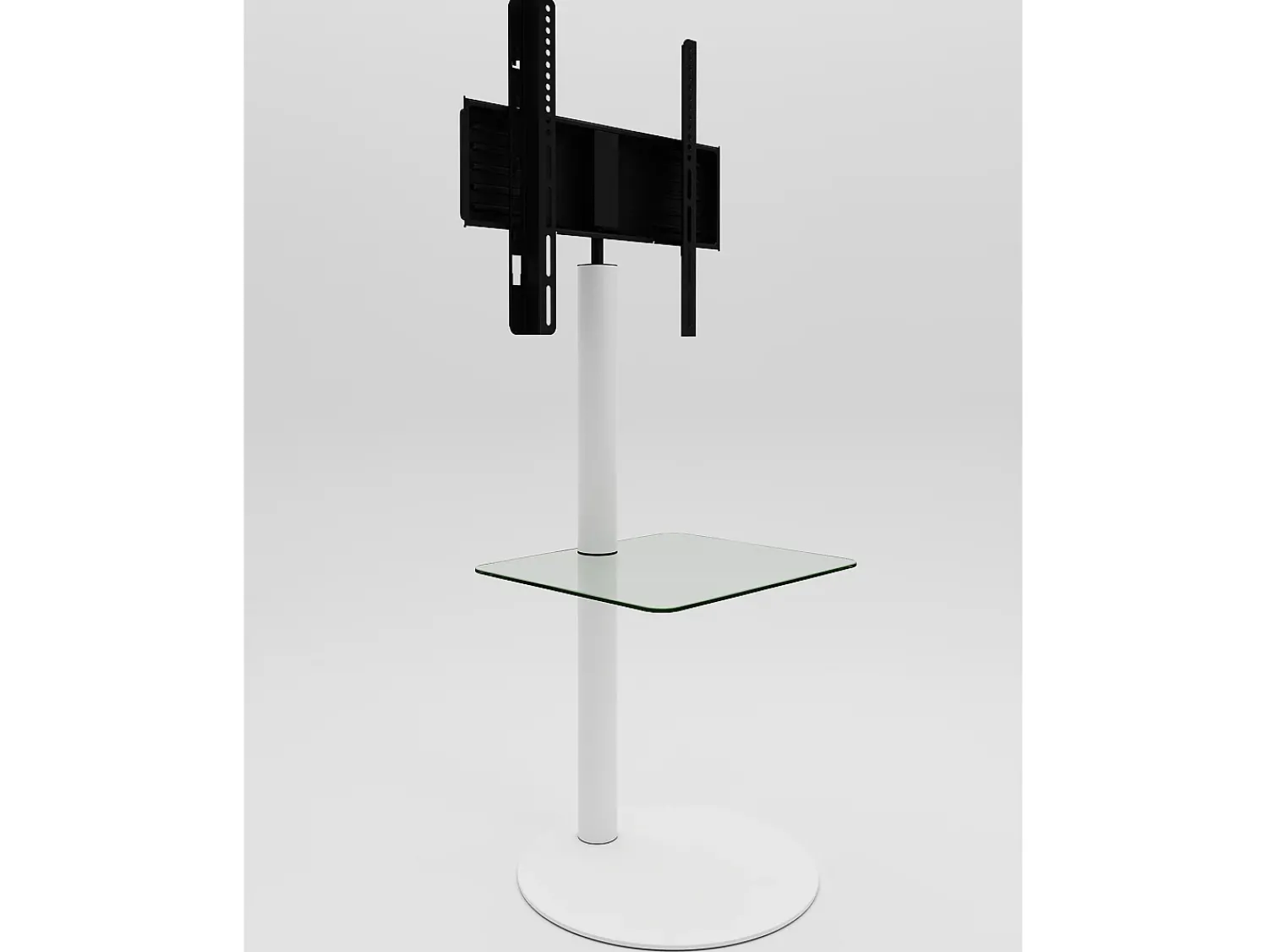 New VCM Pés de suporte de TV Cirla Branco A. 100 x L. 55 x P. 45 cm Multicor