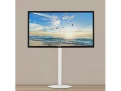 Outlet VCM Pés de suporte de TV Cirla Branco A. 100 x L. 55 x P. 45 cm Multicor