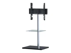 Discount VCM Pés de suporte de TV Nalano Preto A. 100 x L. 60 x P. 45 cm Multicor