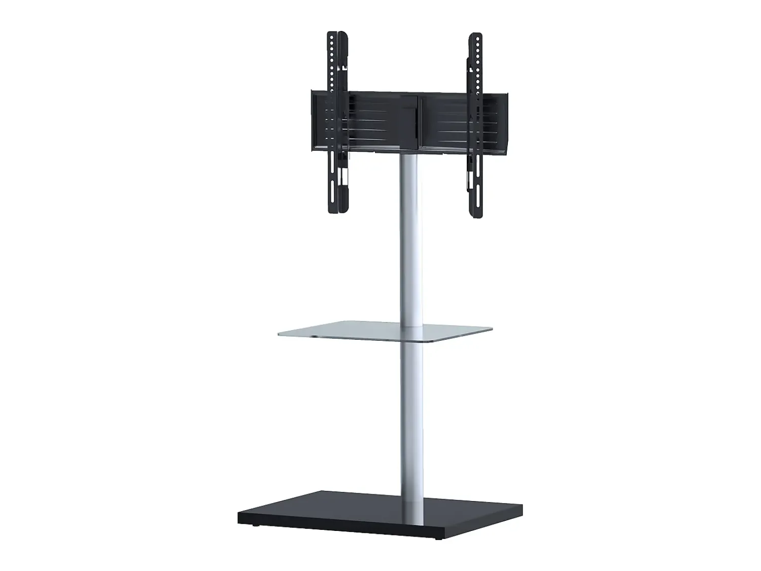 Discount VCM Pés de suporte de TV Nalano Preto A. 100 x L. 60 x P. 45 cm Multicor
