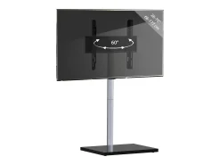 Móvel De Tv*VCM Pés de suporte de TV Nalano Preto A. 100 x L. 60 x P. 45 cm Multicor