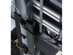 New VCM Pés de suporte de TV Onu Verniz branco A. 174 x L. 68 x P. 54 cm Multicor