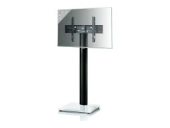 New VCM Pés de suporte de TV Onu Verniz branco A. 174 x L. 68 x P. 54 cm Multicor