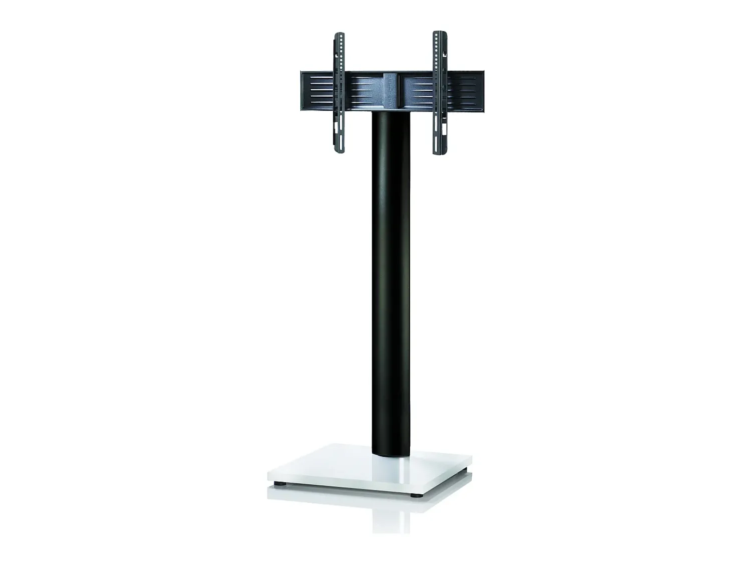 New VCM Pés de suporte de TV Onu Verniz branco A. 174 x L. 68 x P. 54 cm Multicor