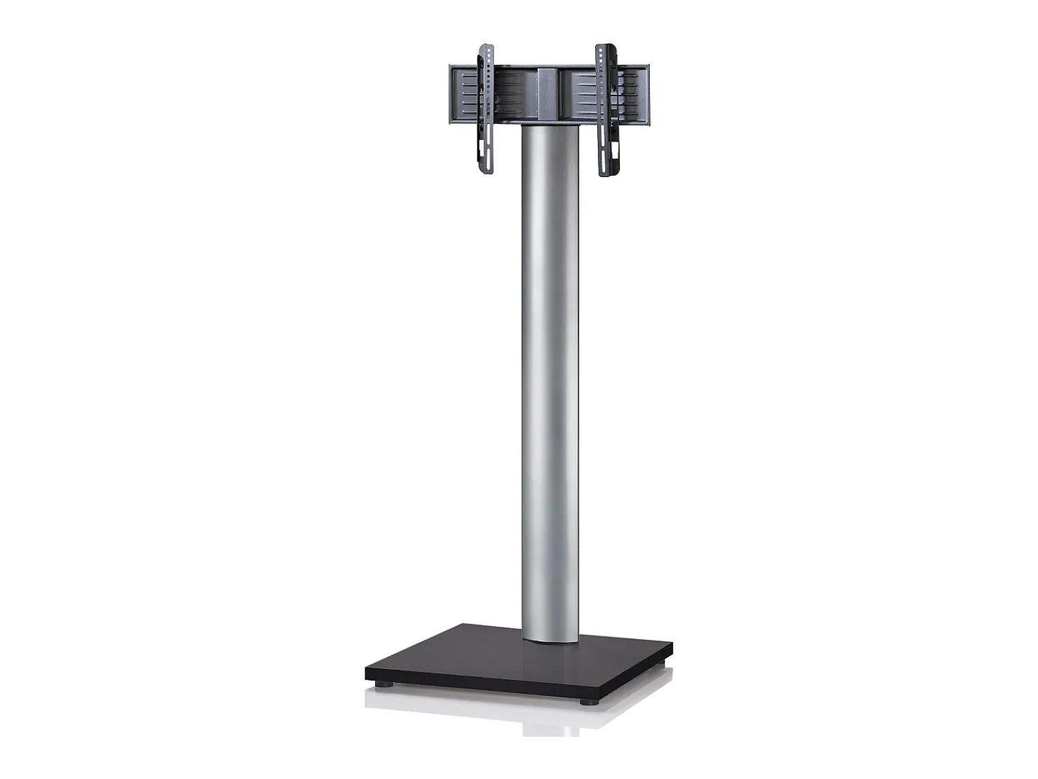 Móvel De Tv*VCM Pés de suporte de TV Onu Vidro preto A. 174 x L. 68 x P. 54 cm Multicor