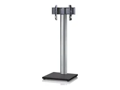 Móvel De Tv*VCM Pés de suporte de TV Onu Vidro preto A. 174 x L. 68 x P. 54 cm Multicor