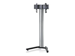 Móvel De Tv*VCM Pés de suporte de TV Stadino Prata A. 174 x L. 90 x P. 72 cm Multicor