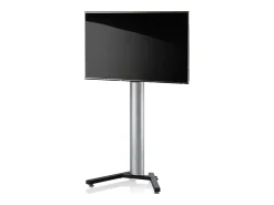 Móvel De Tv*VCM Pés de suporte de TV Stadino Prata A. 174 x L. 90 x P. 72 cm Multicor