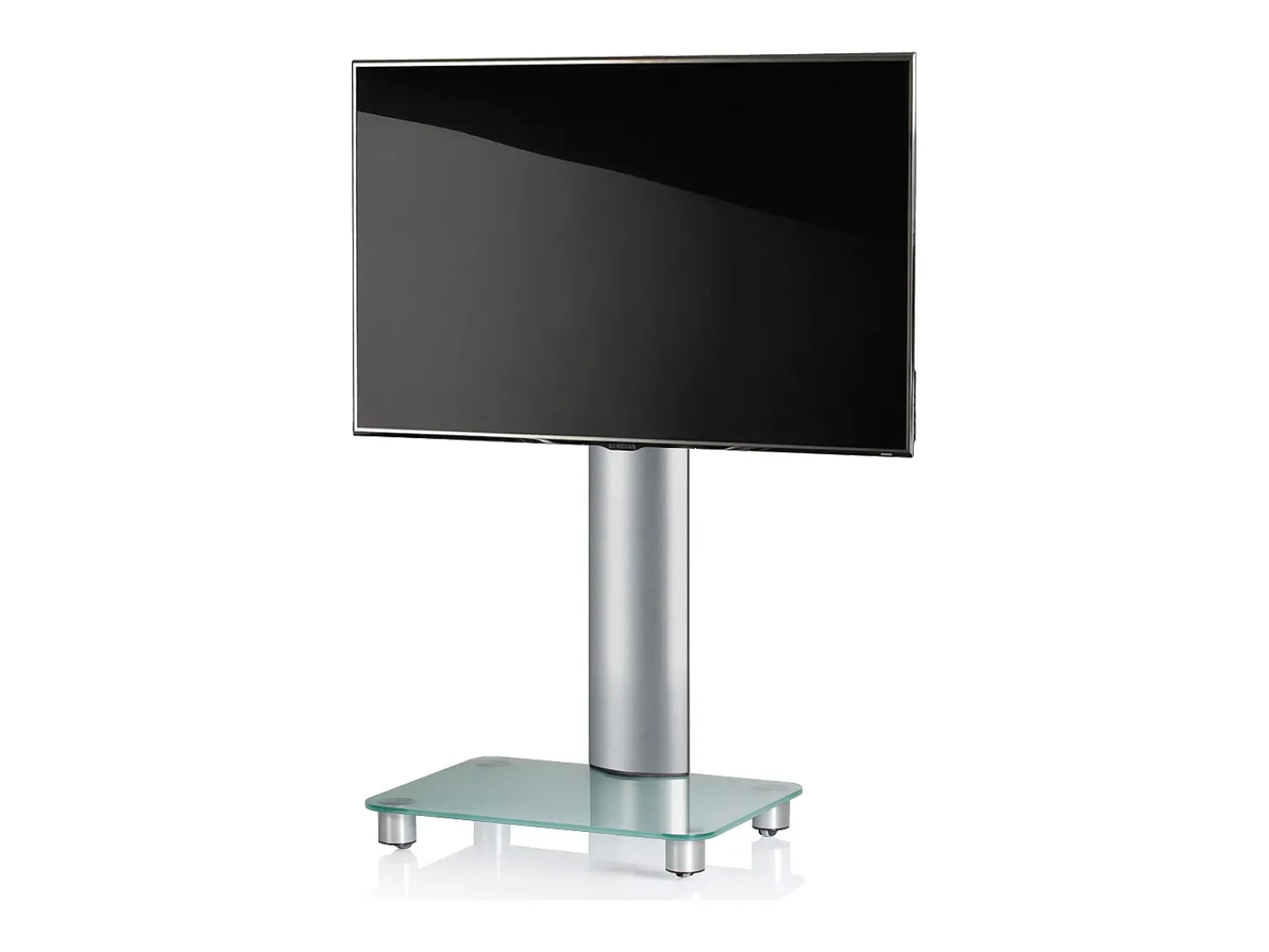 Móvel De Tv*VCM Pés de suporte de TV Tosal Vidro fosco 0 Verde