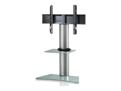 Móvel De Tv*VCM Pés de suporte de TV Zental Vidro fosco A. 111 x L. 80 x D 40 cm Verde