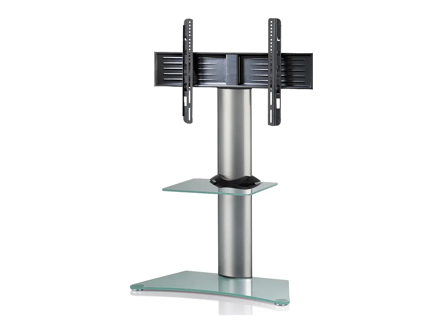 Móvel De Tv*VCM Pés de suporte de TV Zental Vidro fosco A. 111 x L. 80 x D 40 cm Verde