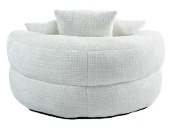 Sale Hauss Spole Puff com 3 almofadas - Para adultos e crianças - Chenille , não necessita de montagem Bege