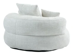 Sale Hauss Spole Puff com 3 almofadas - Para adultos e crianças - Chenille , não necessita de montagem Bege
