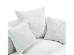 Sale Hauss Spole Puff com 3 almofadas - Para adultos e crianças - Chenille , não necessita de montagem Bege