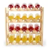 Acessórios De Arrumação|Acessório Vinho E Bar* Rack de vinho de madeira KADAX Rack de álcool para 20 garrafas