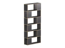Prateleira|Vicco Raumteiler antracite/carvalho 80x24x186 eneos Preto