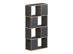Prateleira|Vicco Raumteiler antracite/carvalho 60x24x124.5 eneos Preto