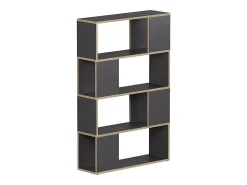 Prateleira|Vicco Raumteiler antracite/carvalho 80x24x124.5 eneos Preto
