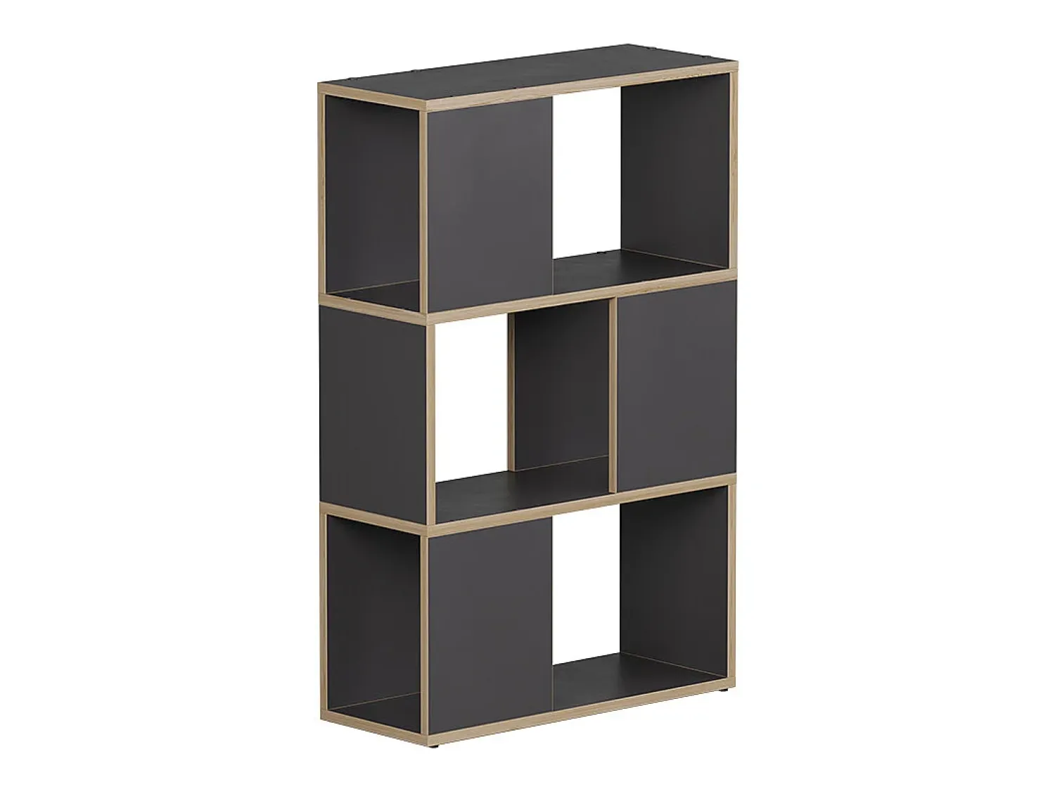 Sale Vicco Raumteiler antracite/carvalho 60x24x94 eneos Preto