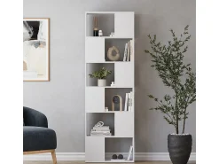 Prateleira|Vicco Raumteiler 60x24x186 eneos Branco