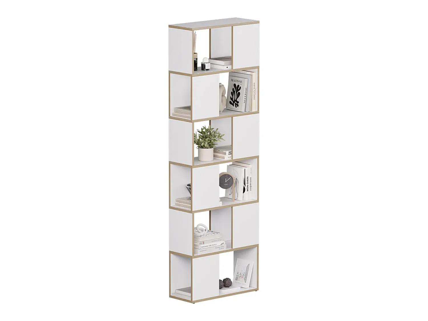 Prateleira*Vicco Raumteiler /carvalho 60x24x186 eneos Branco