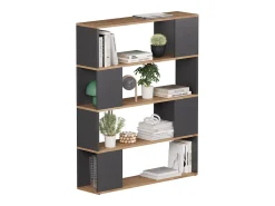 Hot Vicco Raumteiler carvalho antracite/goldkraft 100x24x124.5 eneos Cinza antracite