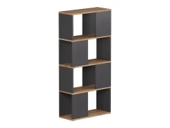 Outlet Vicco Raumteiler carvalho antracite/goldkraft 60x24x124.5 eneos Cinza antracite