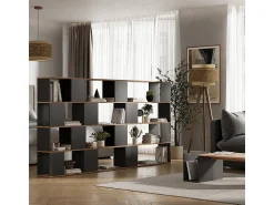 Discount Vicco Raumteiler carvalho antracite/goldkraft 80x24x124.5 eneos Cinza antracite
