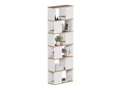 Vicco Raumteiler carvalho branco/dourado 60x24x186 eneos^ Prateleira