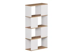 Vicco Raumteiler carvalho branco/dourado 60x24x124.5 eneos^ Prateleira